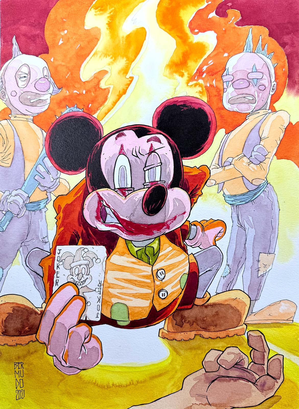 Live event illustration